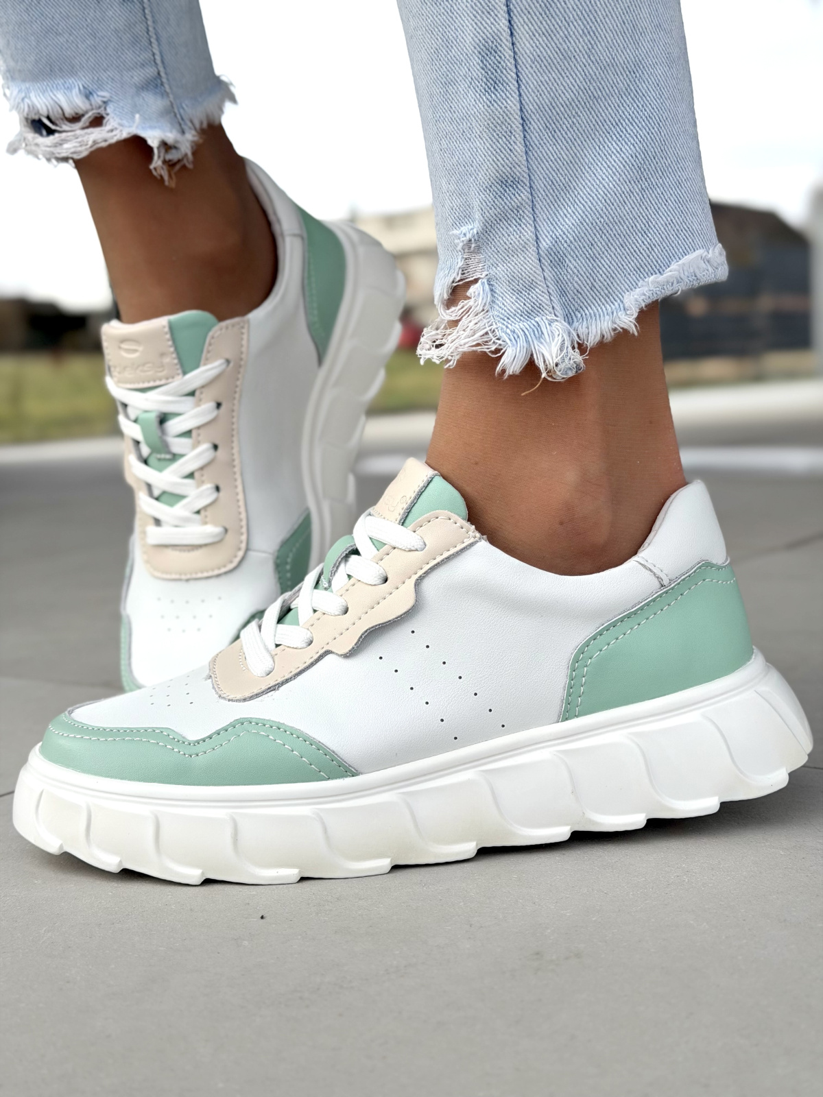 Skórzane sneakersy OLEKSY | Polska jakość, kobiecy styl