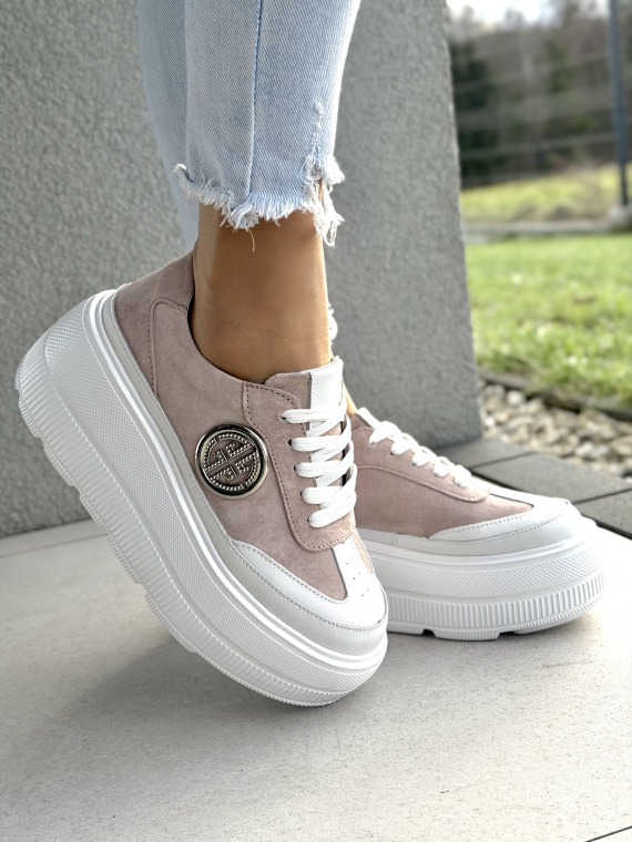 Skórzane sneakersy OLEKSY | Polska jakość, kobiecy styl