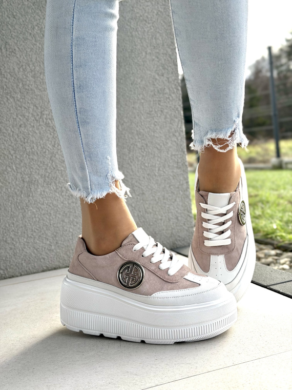 Skórzane sneakersy OLEKSY | Polska jakość, kobiecy styl