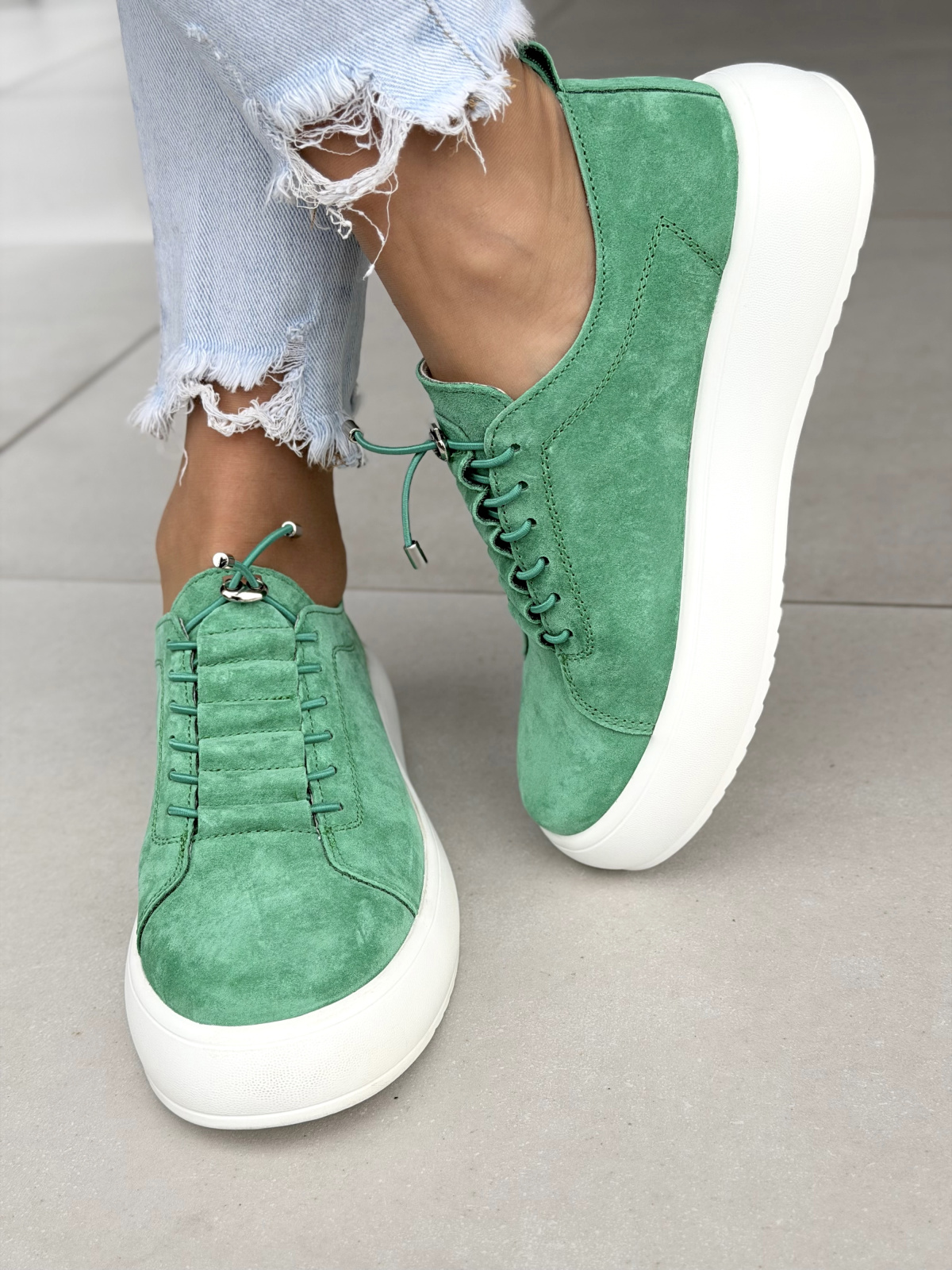 Skórzane sneakersy OLEKSY – naturalna wygoda na każdy dzień