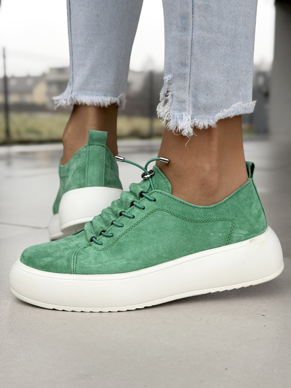 Skórzane sneakersy OLEKSY – naturalna wygoda na każdy dzień