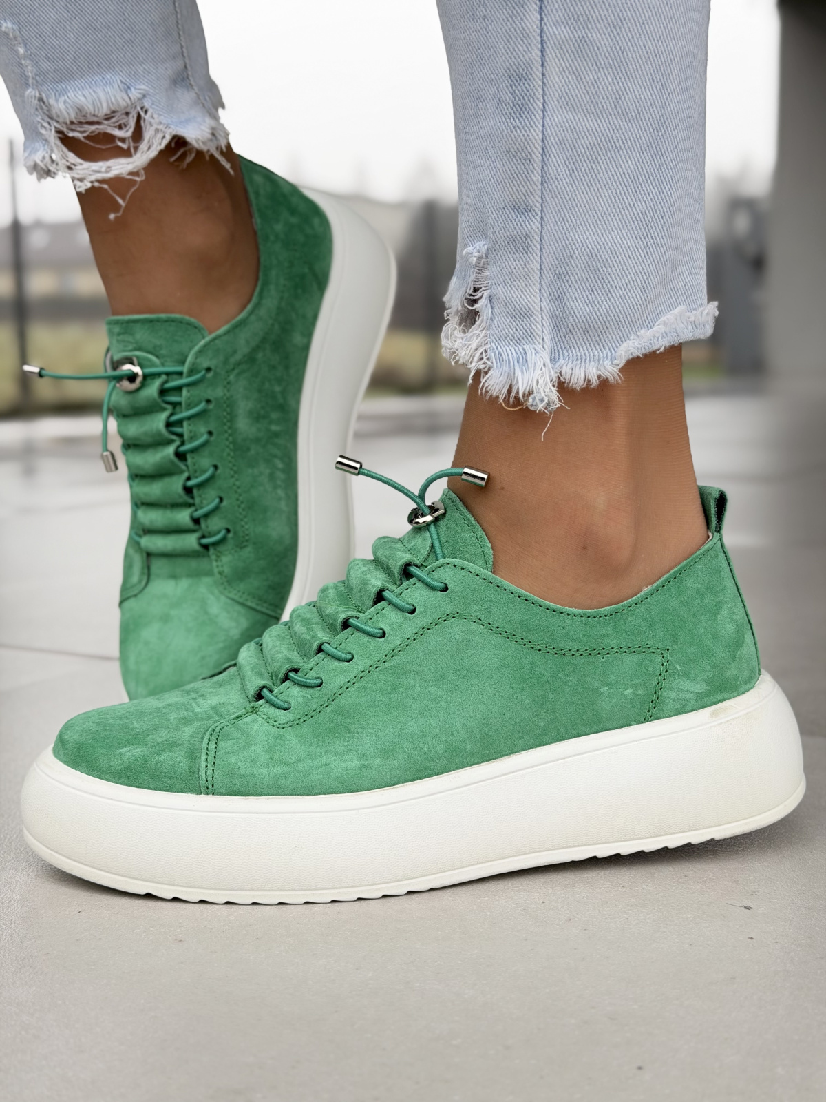 Skórzane sneakersy OLEKSY – naturalna wygoda na każdy dzień