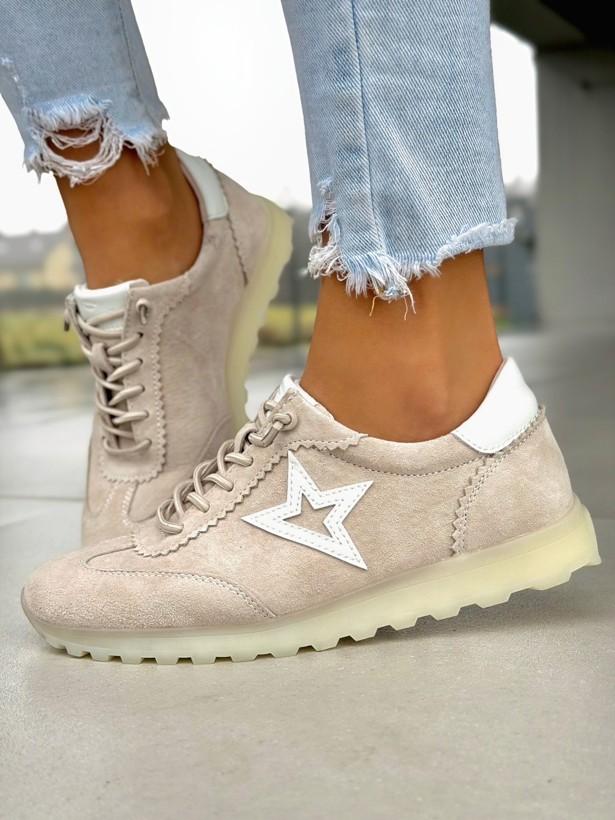 Sneakersy OLEKSY ze skóry naturalnej – codzienny komfort i styl