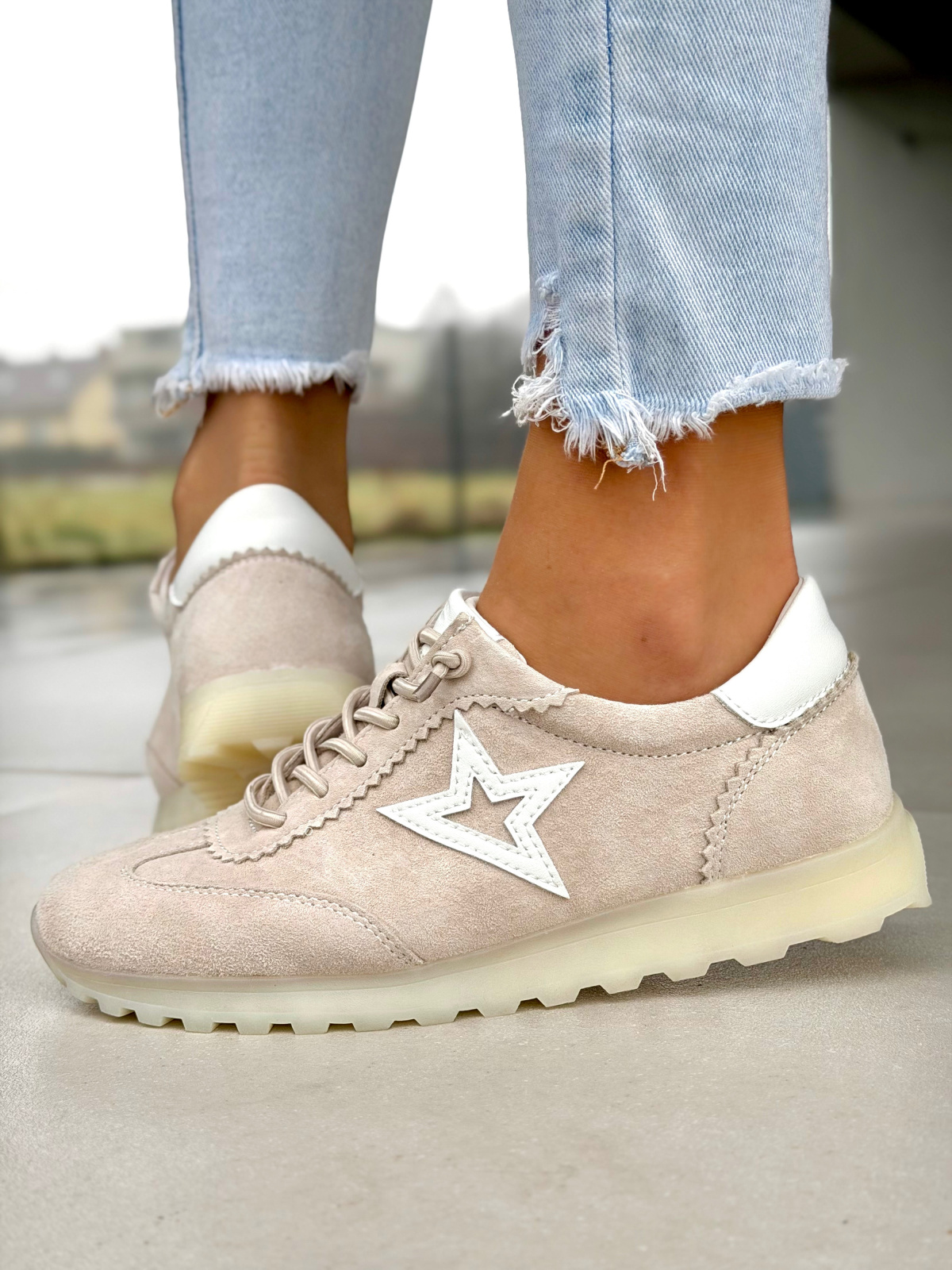 Sneakersy OLEKSY ze skóry naturalnej – codzienny komfort i styl