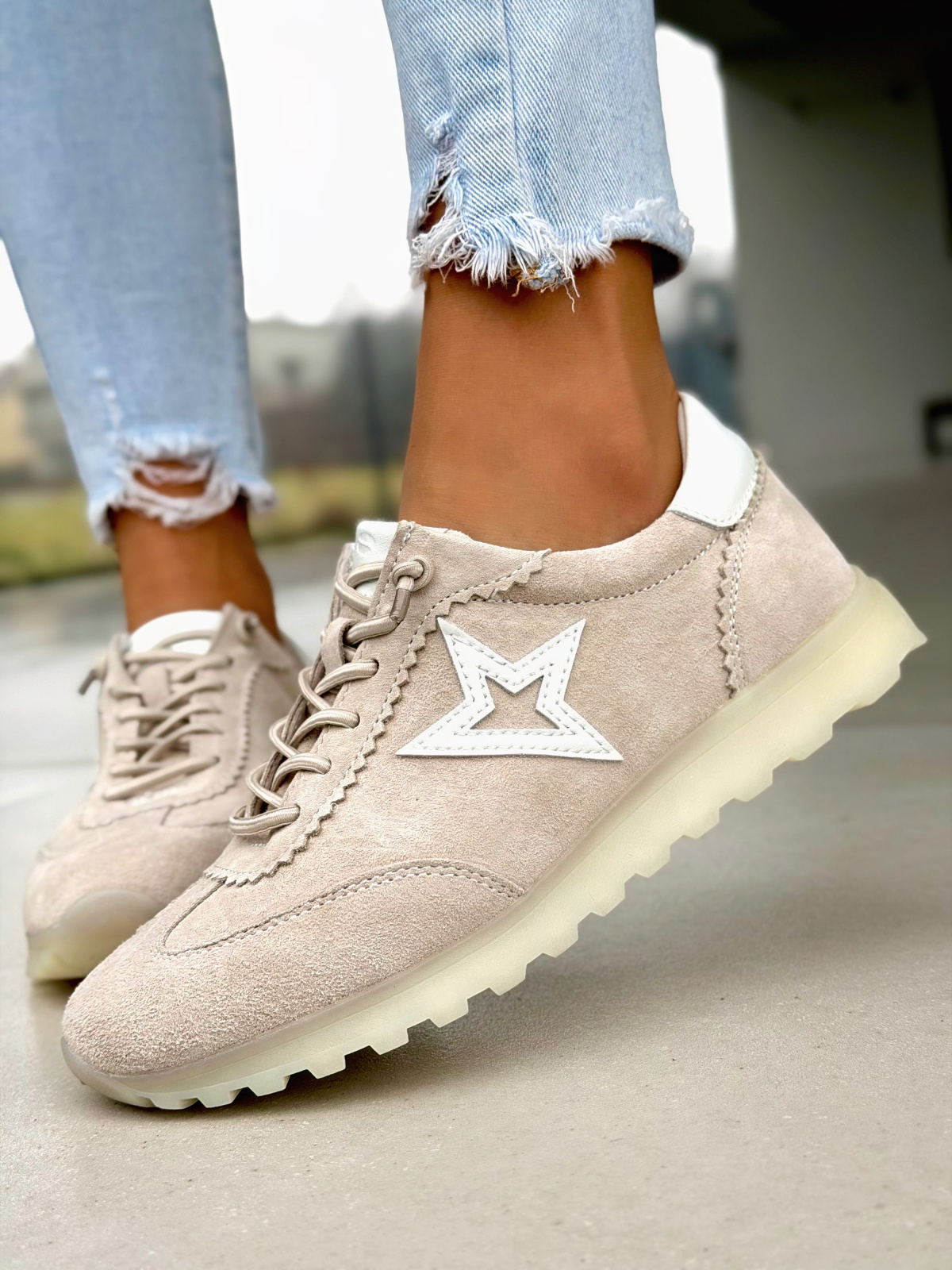 Sneakersy OLEKSY ze skóry naturalnej – codzienny komfort i styl