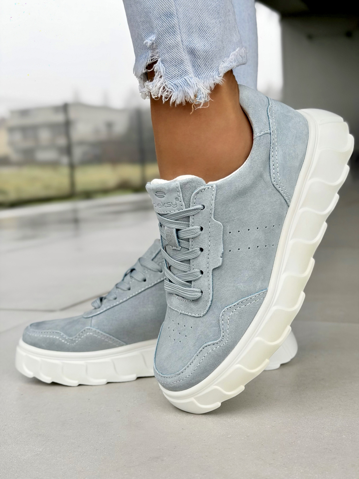 Sneakersy OLEKSY ze skóry naturalnej – codzienny komfort i styl