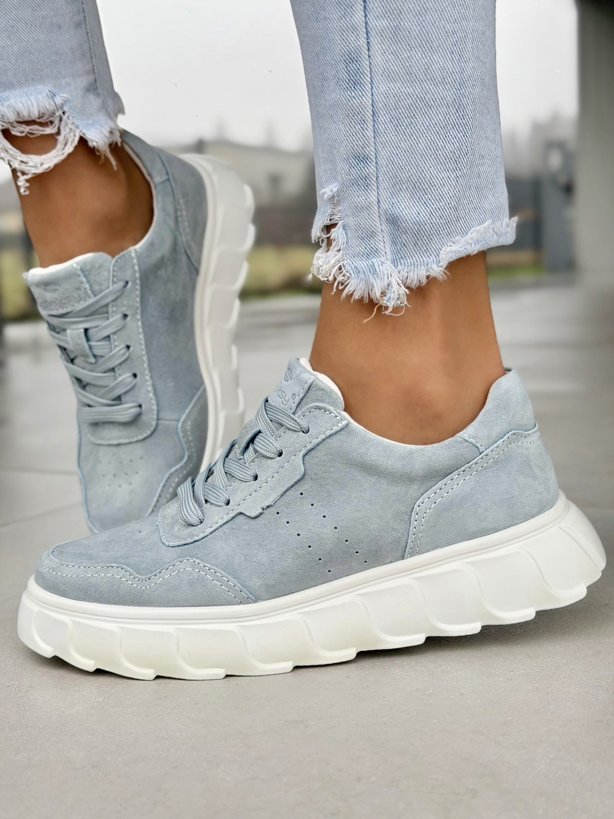 Sneakersy OLEKSY ze skóry naturalnej – codzienny komfort i styl