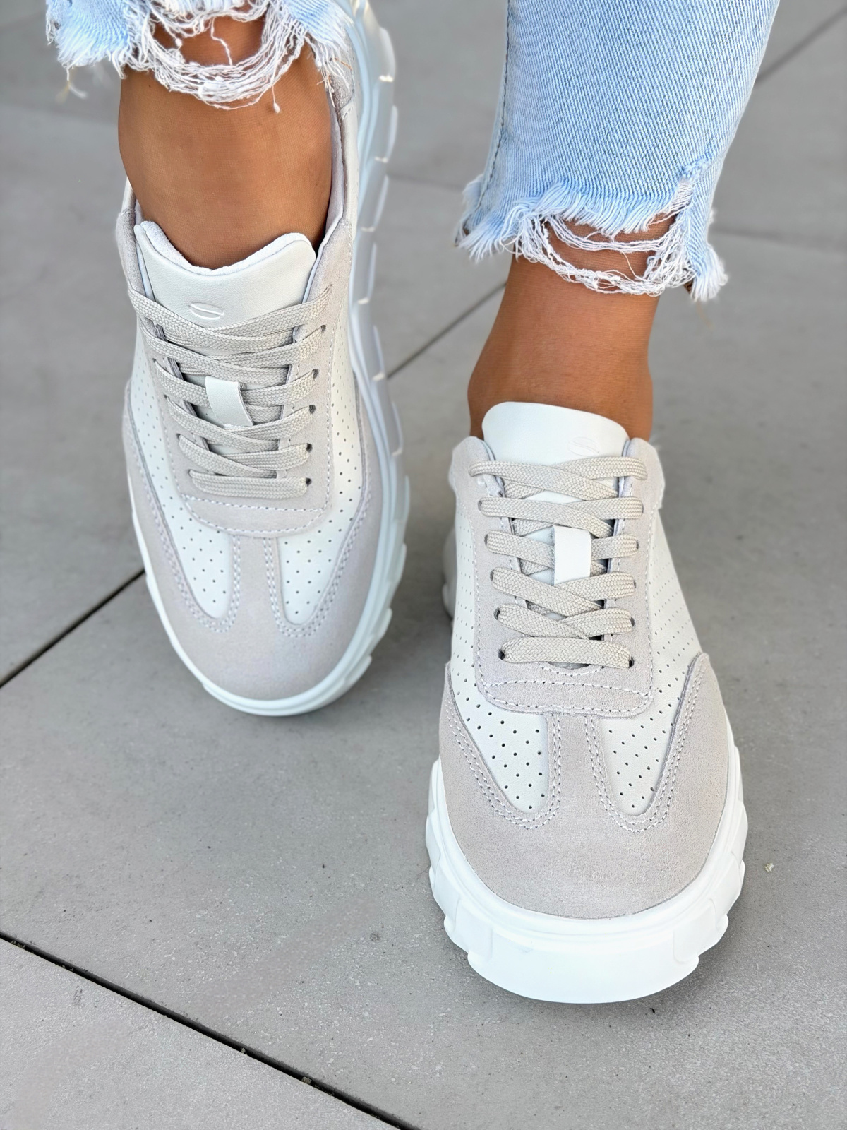 Sneakersy OLEKSY ze skóry naturalnej – codzienny komfort i styl