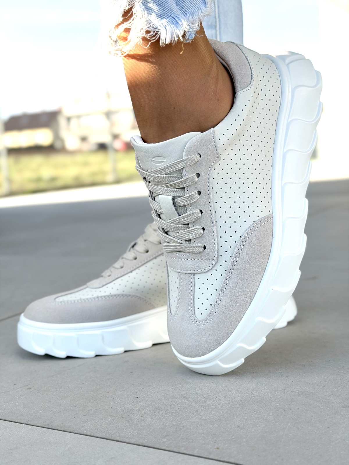 Sneakersy OLEKSY ze skóry naturalnej – codzienny komfort i styl