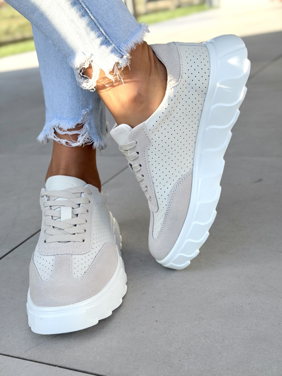 Sneakersy OLEKSY ze skóry naturalnej – codzienny komfort i styl