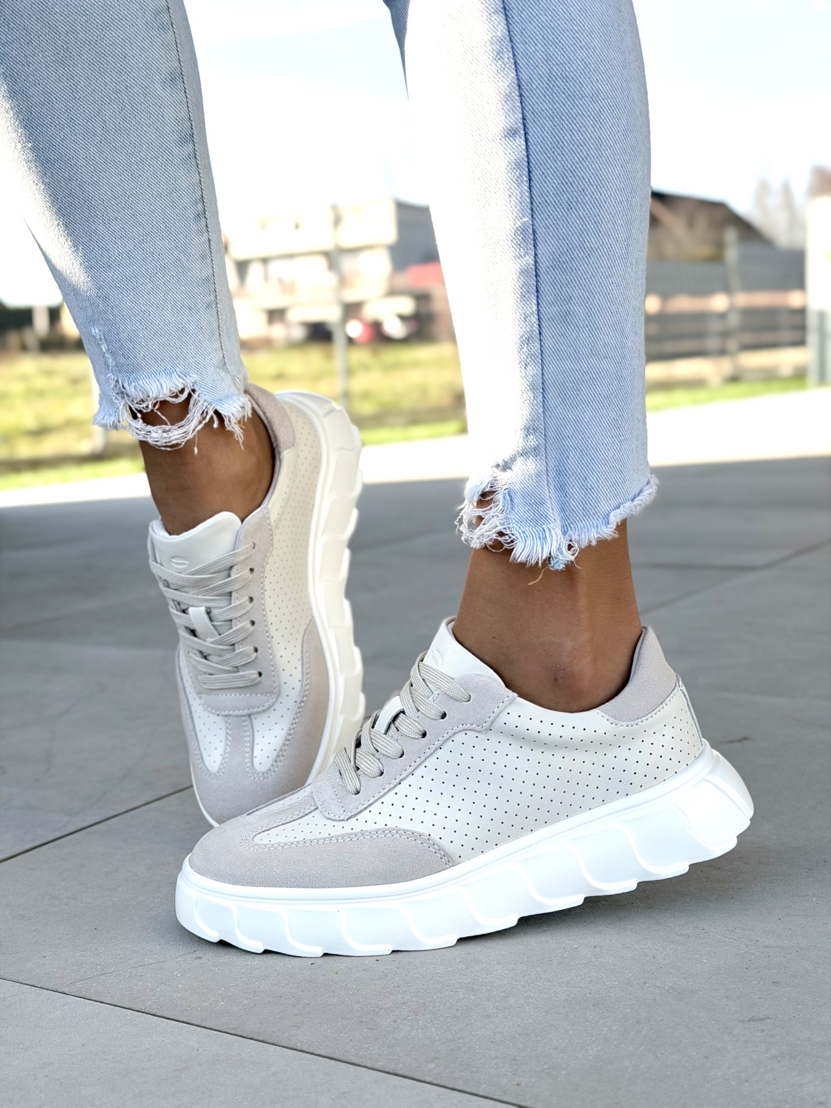 Sneakersy OLEKSY ze skóry naturalnej – codzienny komfort i styl