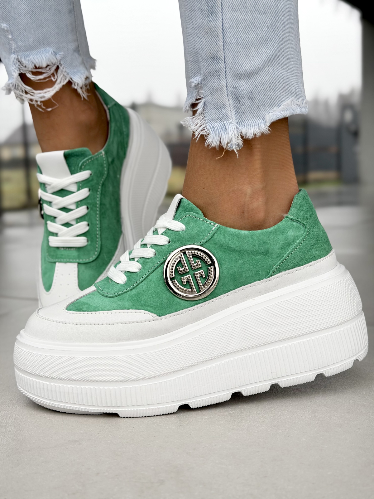 Sneakersy OLEKSY ze skóry naturalnej – codzienny komfort i styl