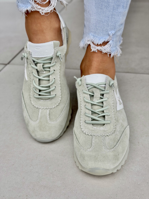 Damskie sneakersy OLEKSY ze skóry naturalnej