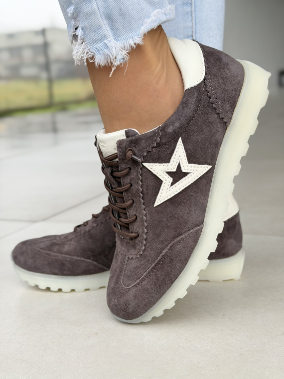 Sneakersy damskie skórzane OLEKSY