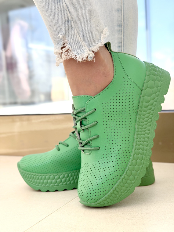 Damskie sneakersy OLEKSY ze skóry naturalnej