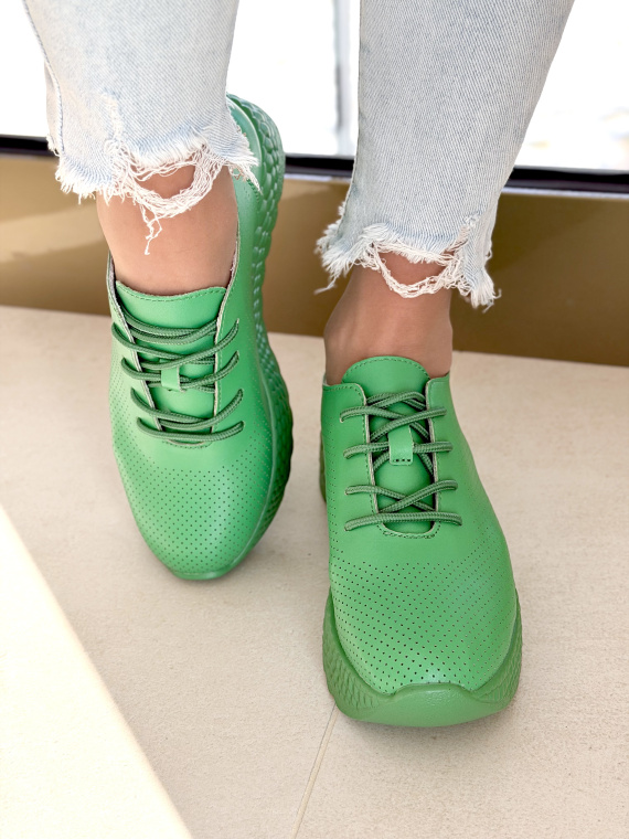 Damskie sneakersy OLEKSY ze skóry naturalnej