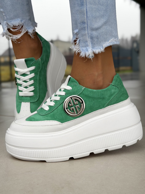 Sneakersy OLEKSY ze skóry naturalnej – codzienny komfort i styl