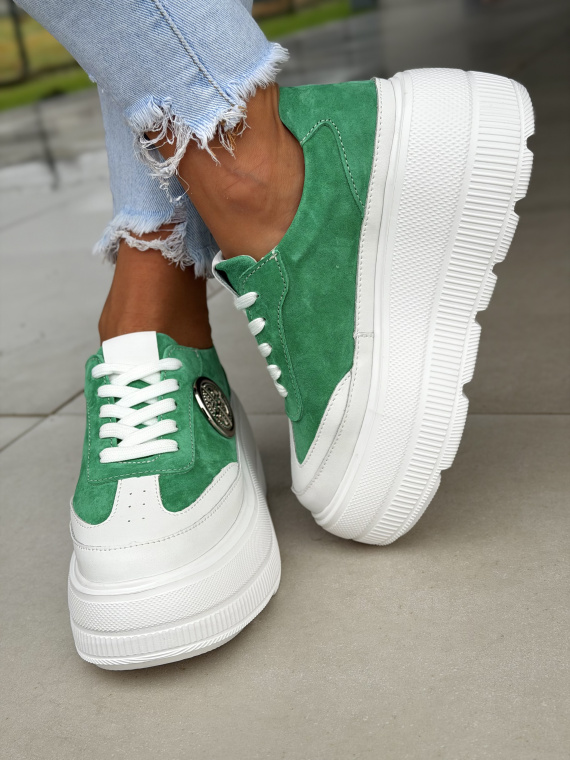 Sneakersy OLEKSY ze skóry naturalnej – codzienny komfort i styl