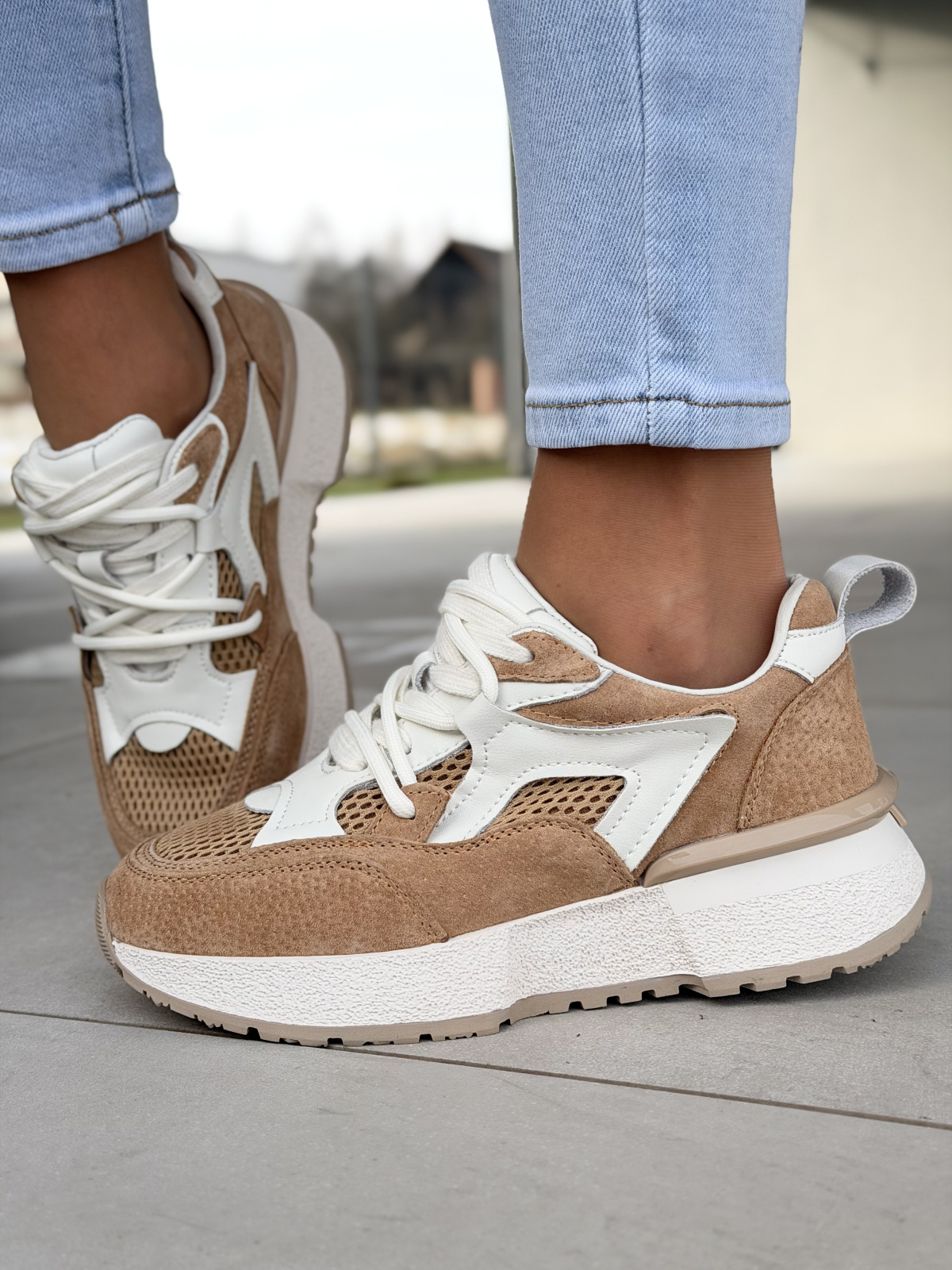 Sneakersy OLEKSY ze skóry naturalnej – codzienny komfort i styl