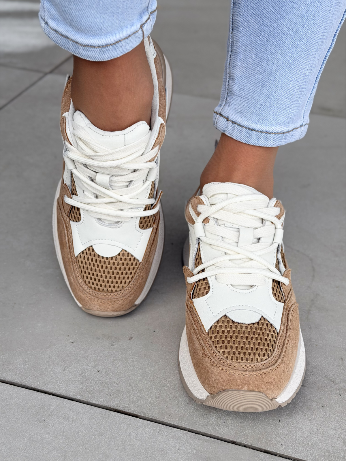 Sneakersy OLEKSY ze skóry naturalnej – codzienny komfort i styl