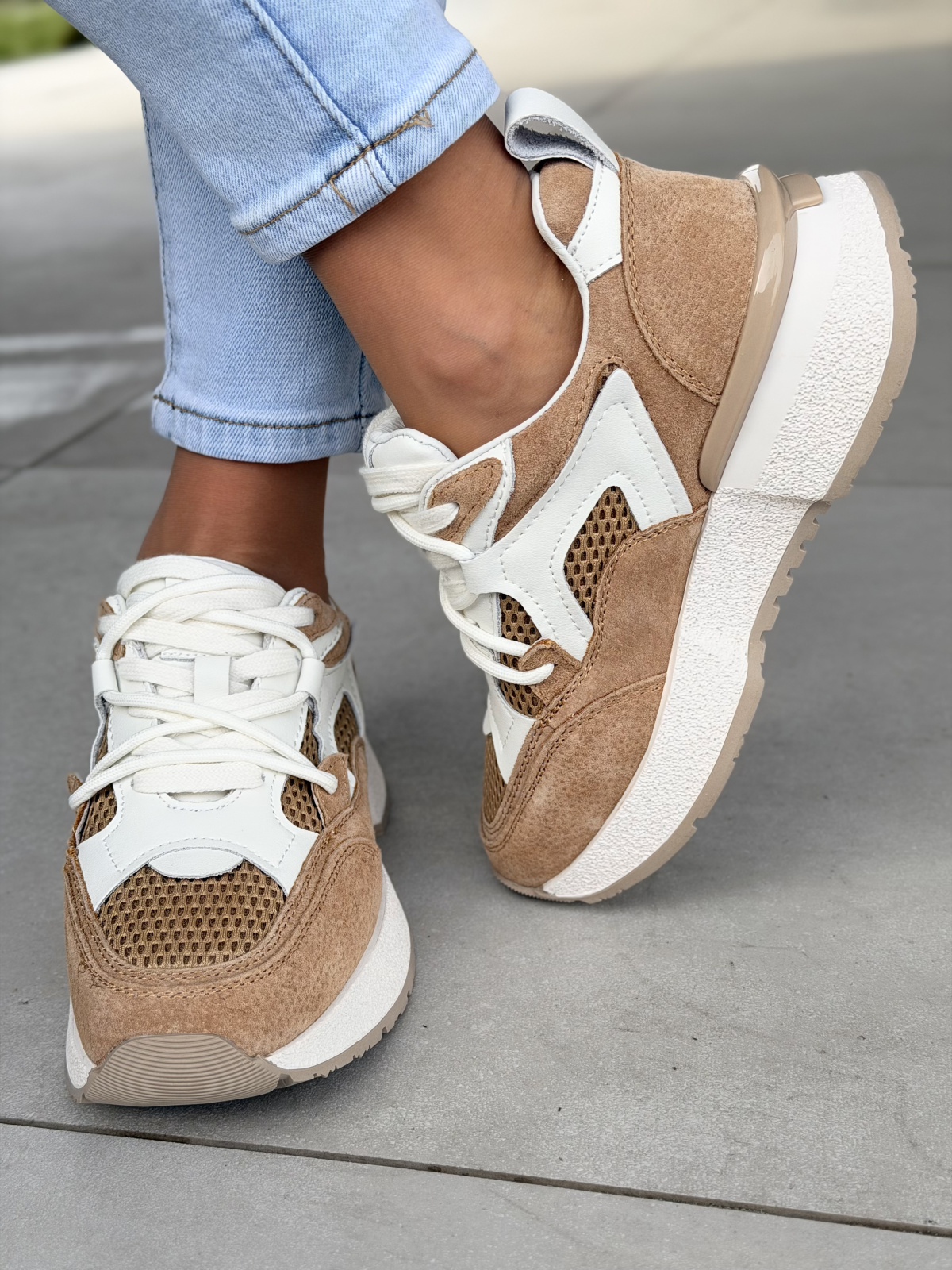 Sneakersy OLEKSY ze skóry naturalnej – codzienny komfort i styl