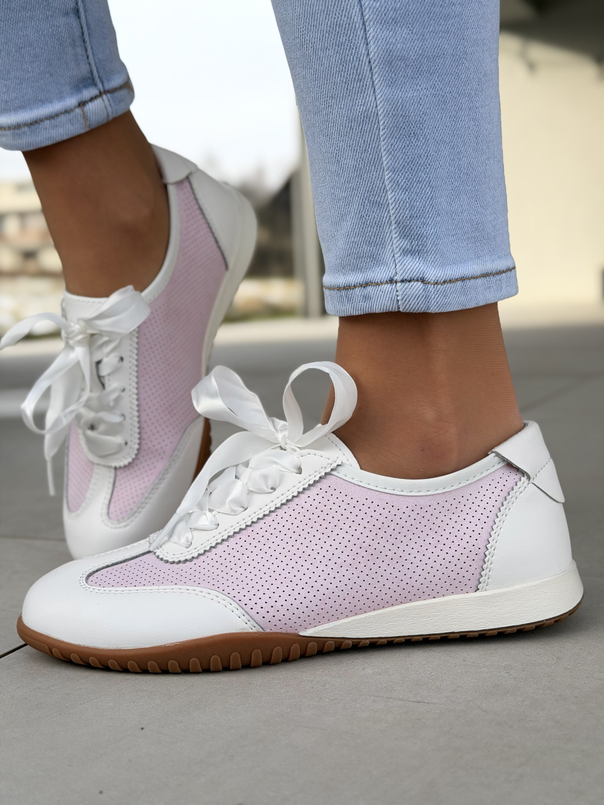 Sneakersy OLEKSY ze skóry naturalnej – codzienny komfort i styl