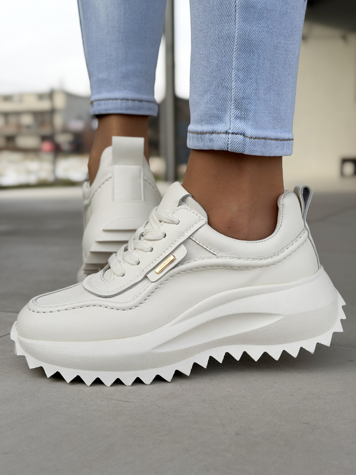 Sneakersy OLEKSY ze skóry naturalnej – codzienny komfort i styl