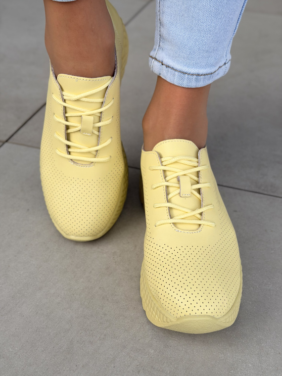 Damskie sneakersy OLEKSY ze skóry naturalnej