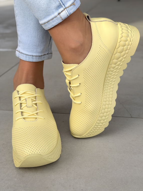 Damskie sneakersy OLEKSY ze skóry naturalnej