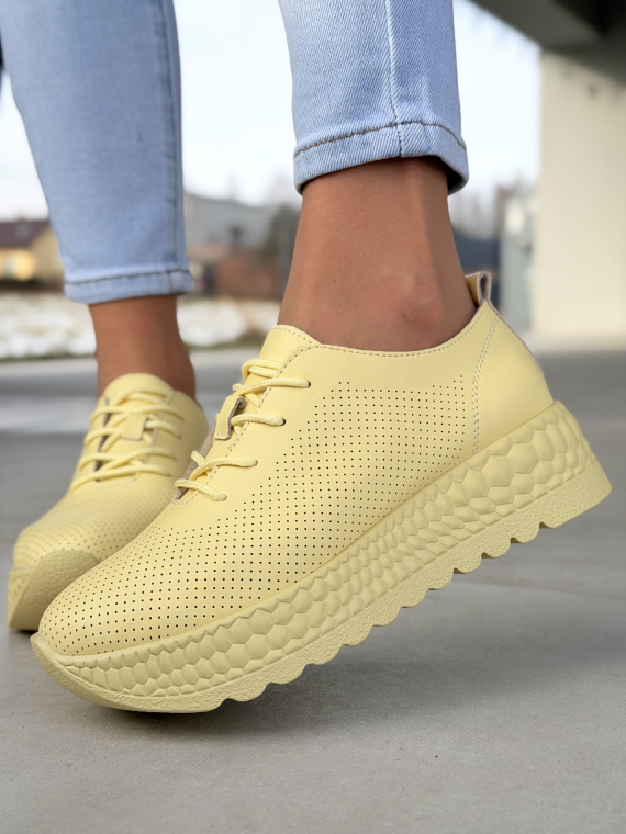 Damskie sneakersy OLEKSY ze skóry naturalnej