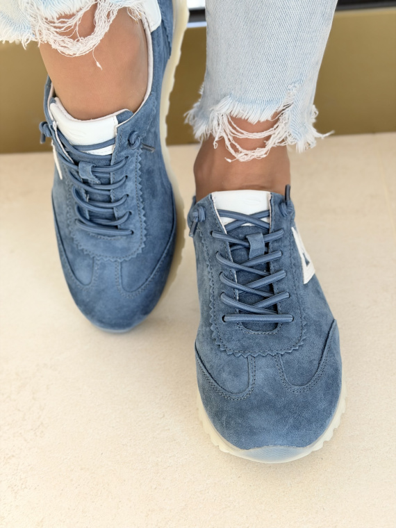 Damskie sneakersy OLEKSY ze skóry naturalnej