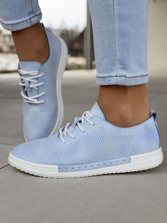 Damskie sneakersy OLEKSY ze skóry naturalnej