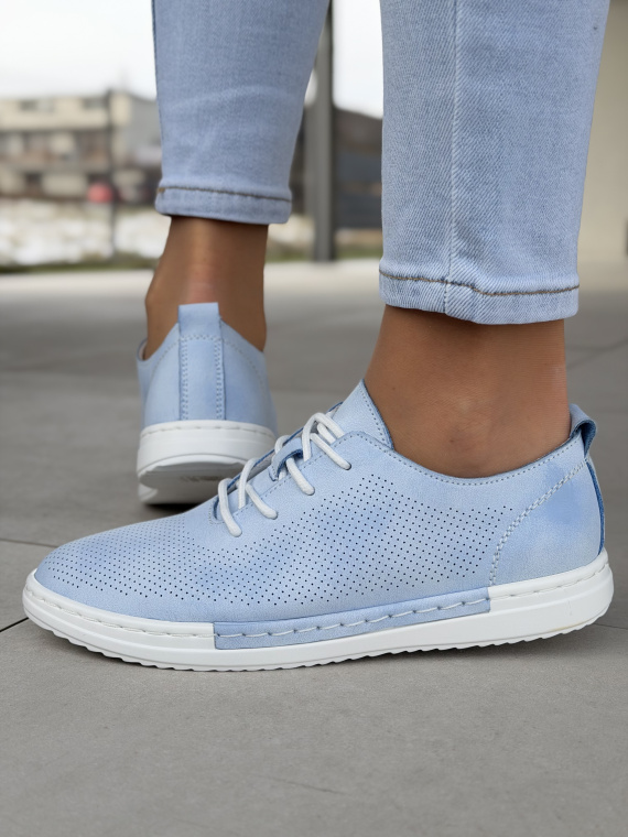 Damskie sneakersy OLEKSY ze skóry naturalnej