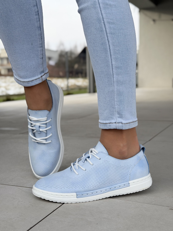 Damskie sneakersy OLEKSY ze skóry naturalnej