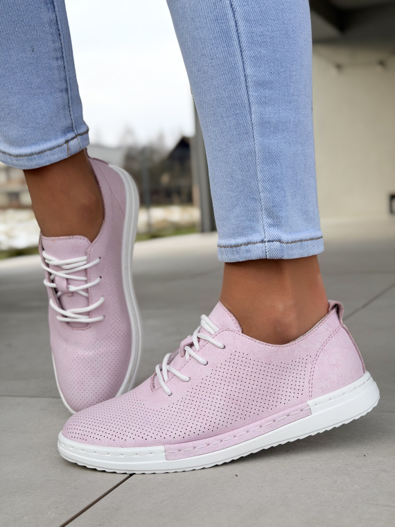 Damskie sneakersy OLEKSY ze skóry naturalnej