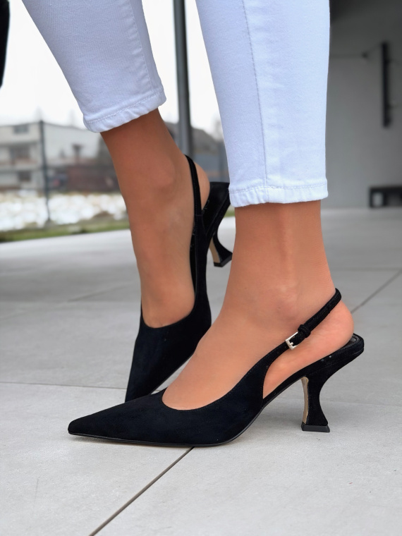 Czółenka OLEKSY ze skóry naturalnej