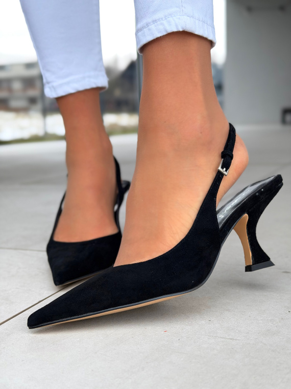 Czółenka OLEKSY ze skóry naturalnej