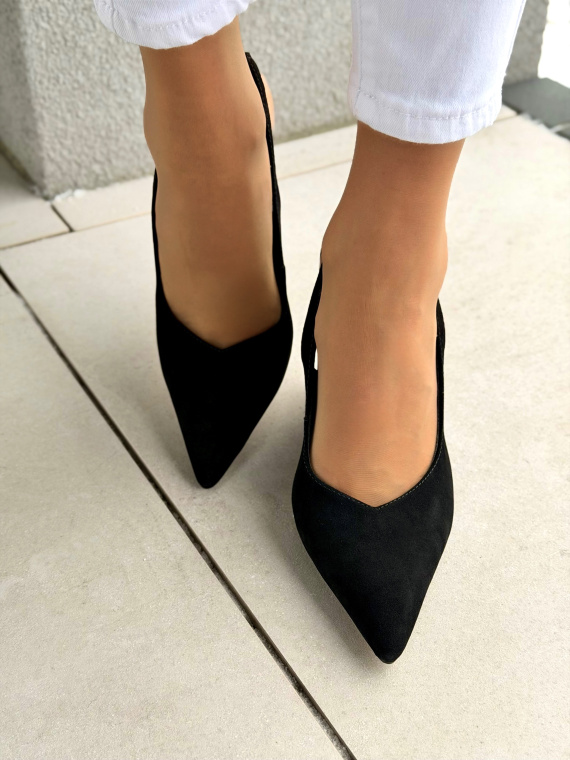 Czółenka OLEKSY ze skóry naturalnej