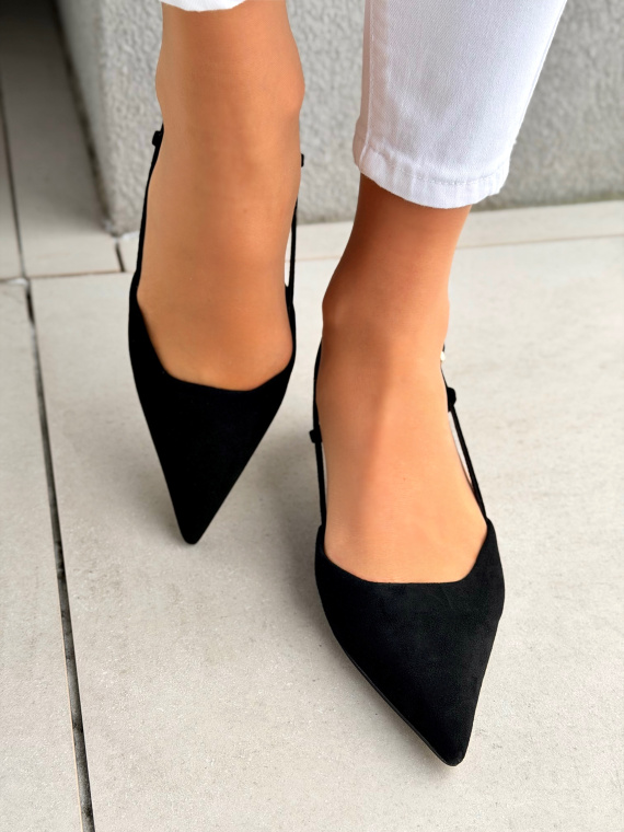 Czółenka OLEKSY ze skóry naturalnej