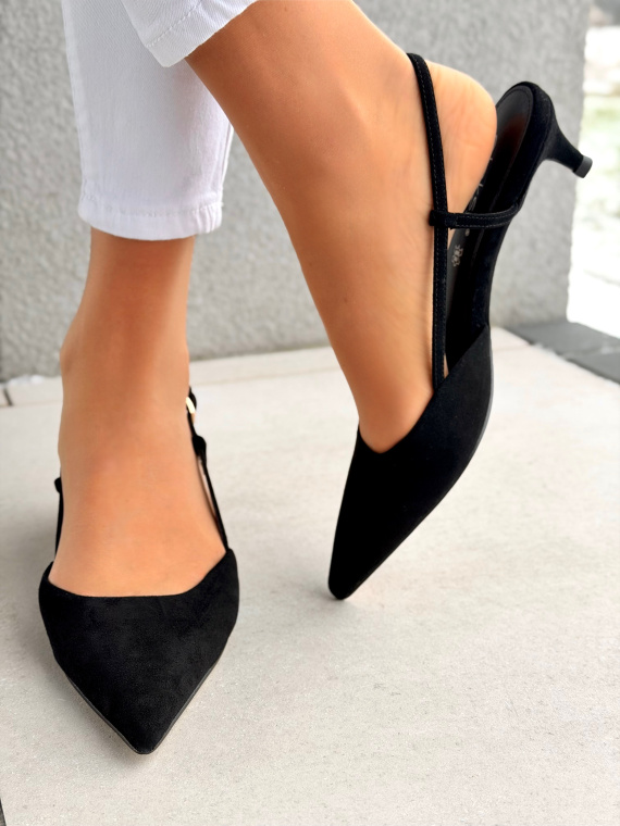 Czółenka OLEKSY ze skóry naturalnej