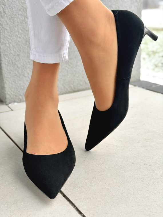 Czółenka OLEKSY ze skóry naturalnej