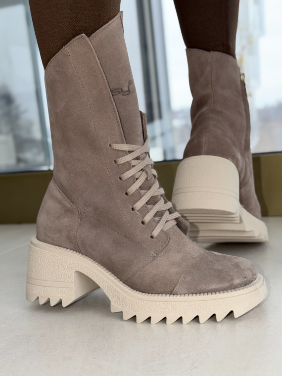 Botki OLEKSY ze skóry naturalnej – Polskiej produkcji