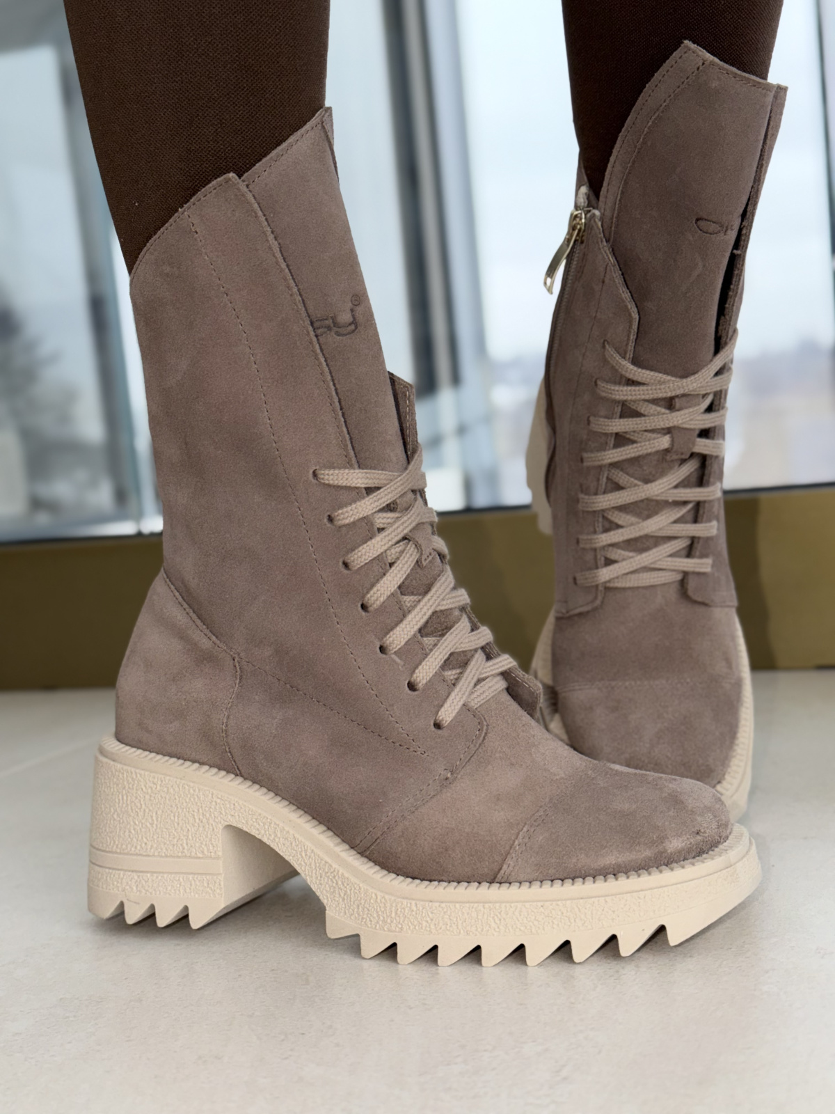 Botki OLEKSY ze skóry naturalnej – Polskiej produkcji