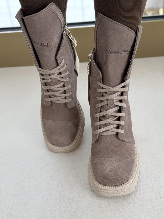 Botki OLEKSY ze skóry naturalnej – Polskiej produkcji