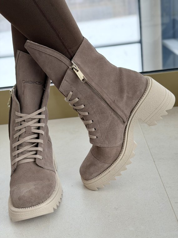 Botki OLEKSY ze skóry naturalnej – Polskiej produkcji