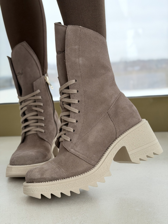 Botki OLEKSY ze skóry naturalnej – Polskiej produkcji