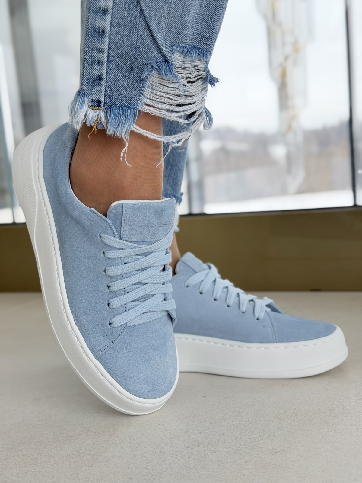 Naturalna skóra, polska produkcja – sneakersy OLEKSY